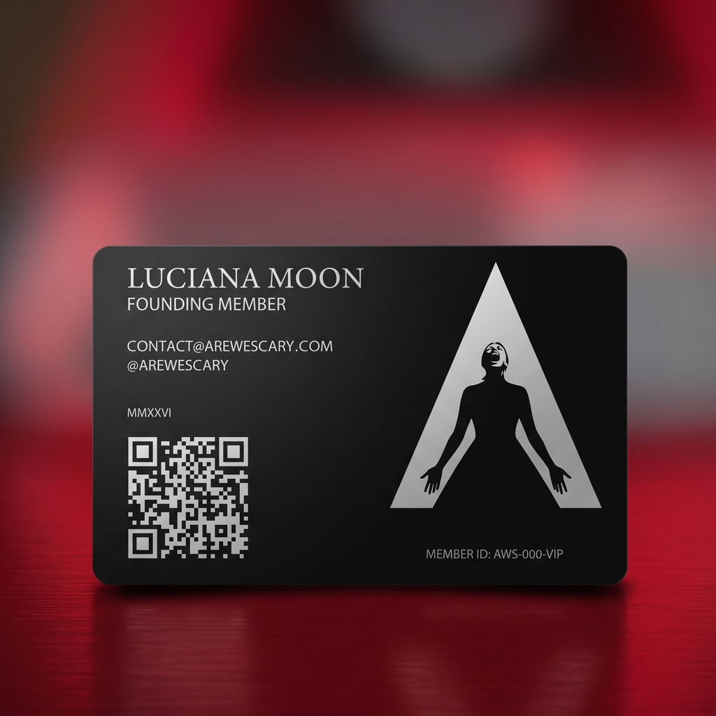 AREWESCARY VIP COLLECTIVE BLACK CARD