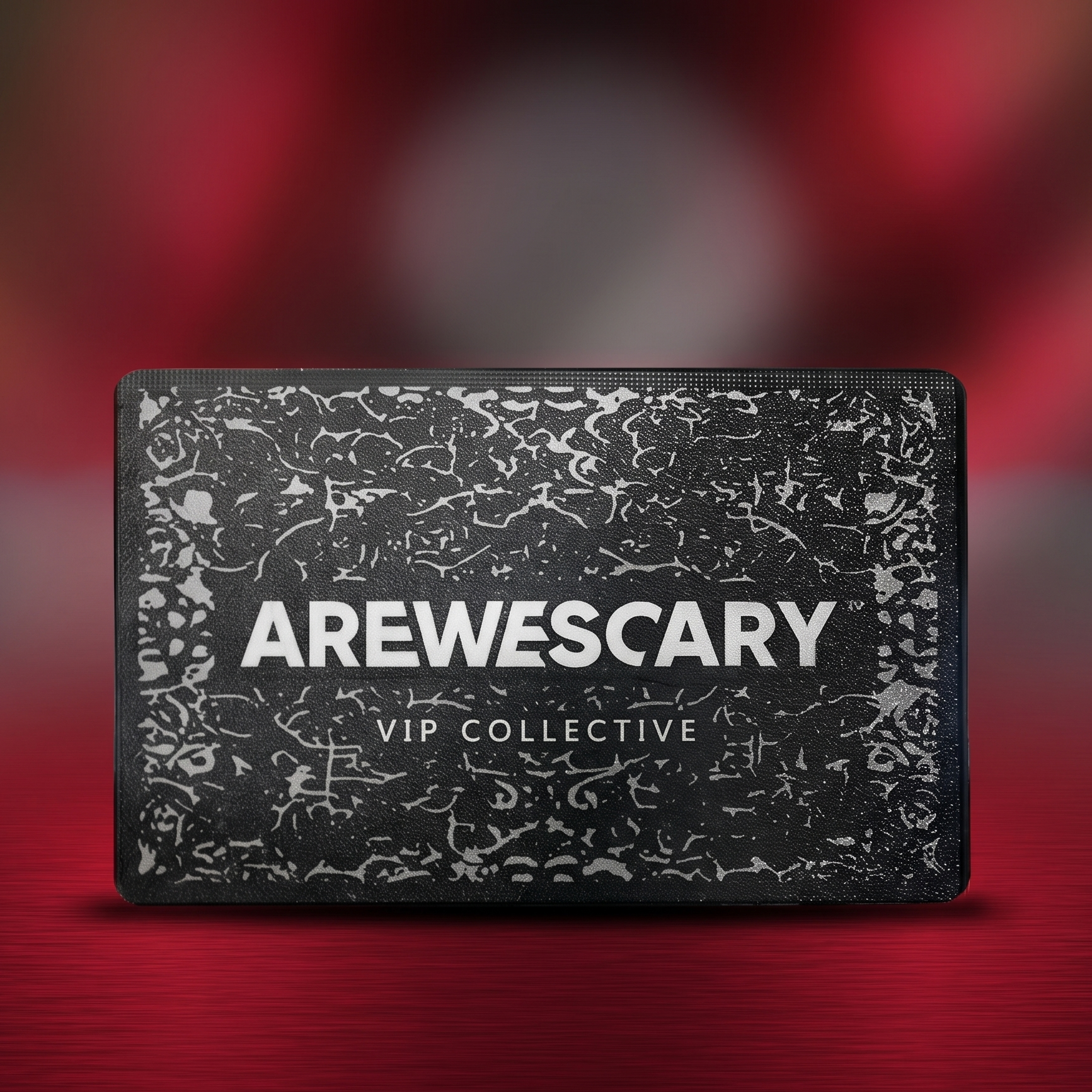 AREWESCARY VIP COLLECTIVE BLACK CARD