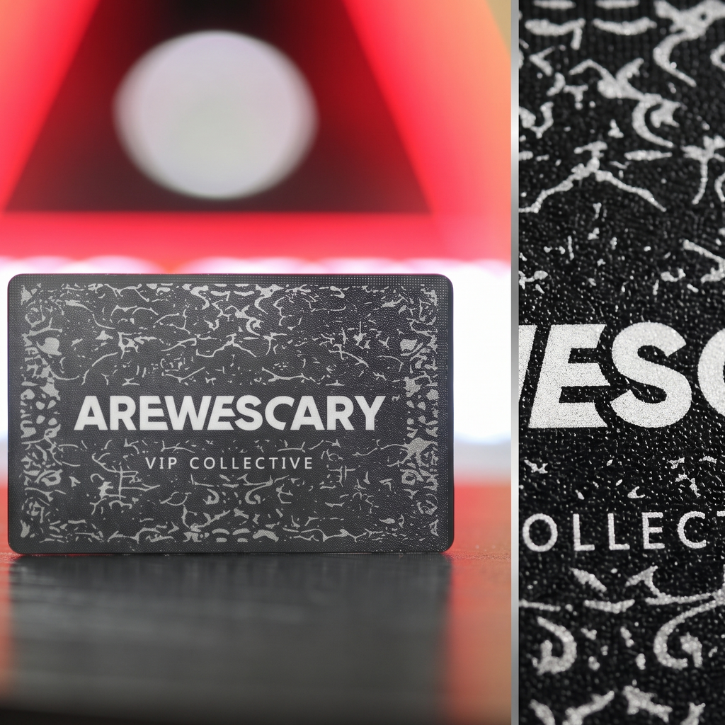 AREWESCARY VIP COLLECTIVE BLACK CARD