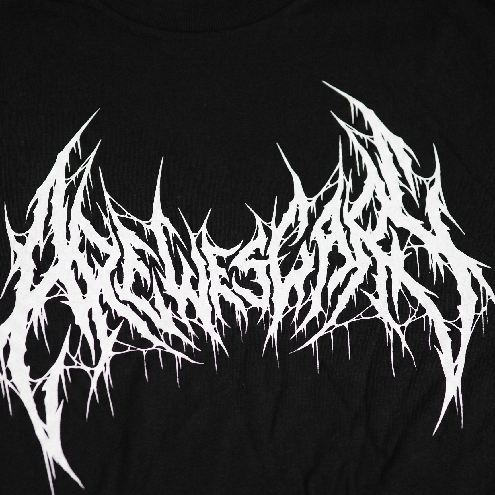 AREWESCARY BLACK METAL T-SHIRT