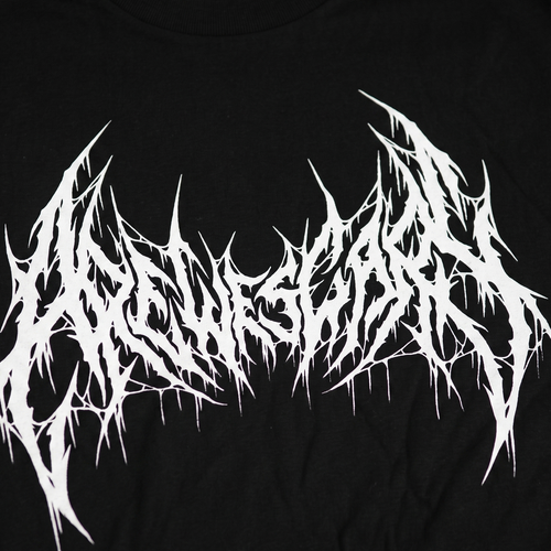 AREWESCARY BLACK METAL T-SHIRT
